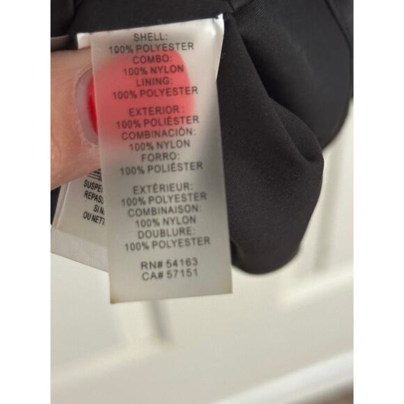 GUESS Women's Black Lace-Trim Sleeveless Slip Dress Size 6 - Picture 11 of 13